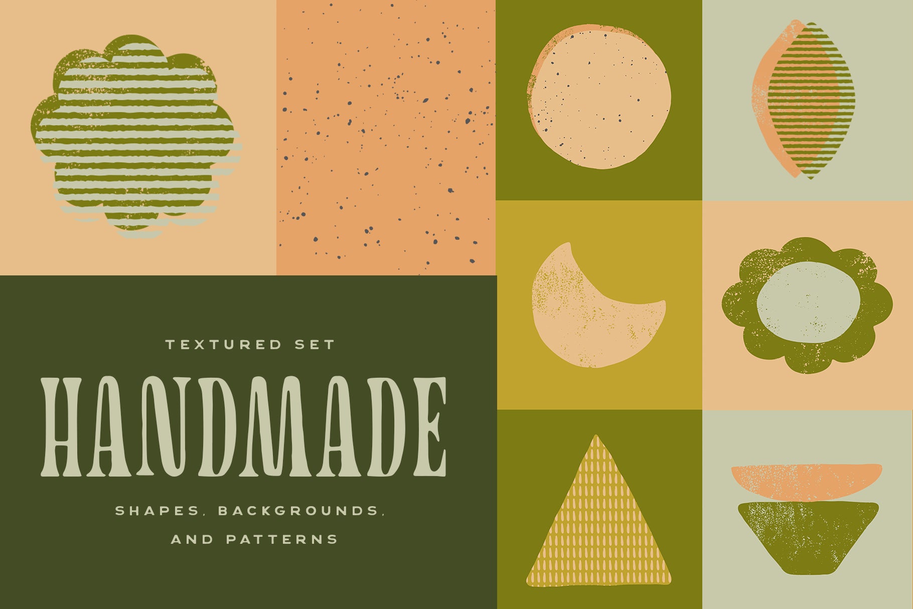 Textured Shapes, Posters & Patterns