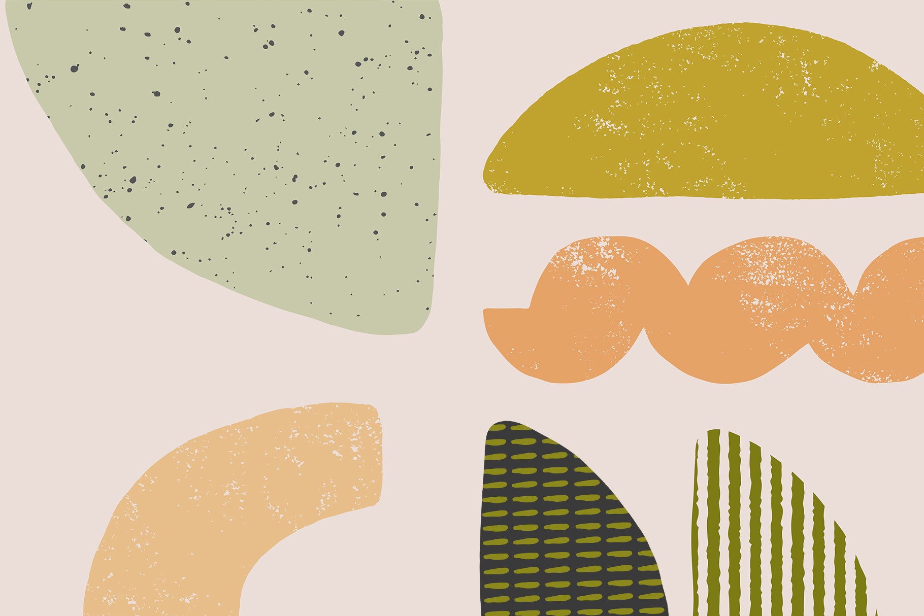 Textured Shapes, Posters & Patterns