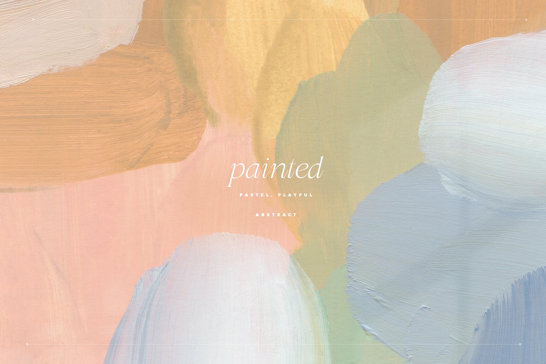 pastel abstract painted acrylic background