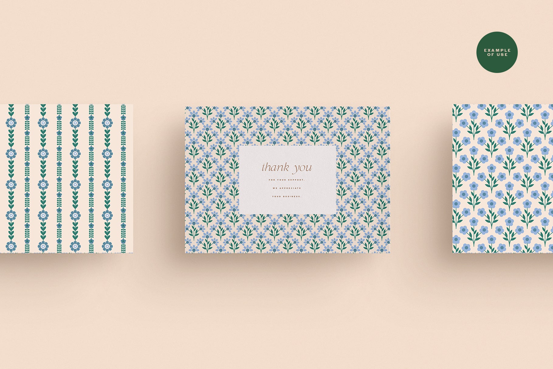 Bright Floral Patterns, Shapes and Frames