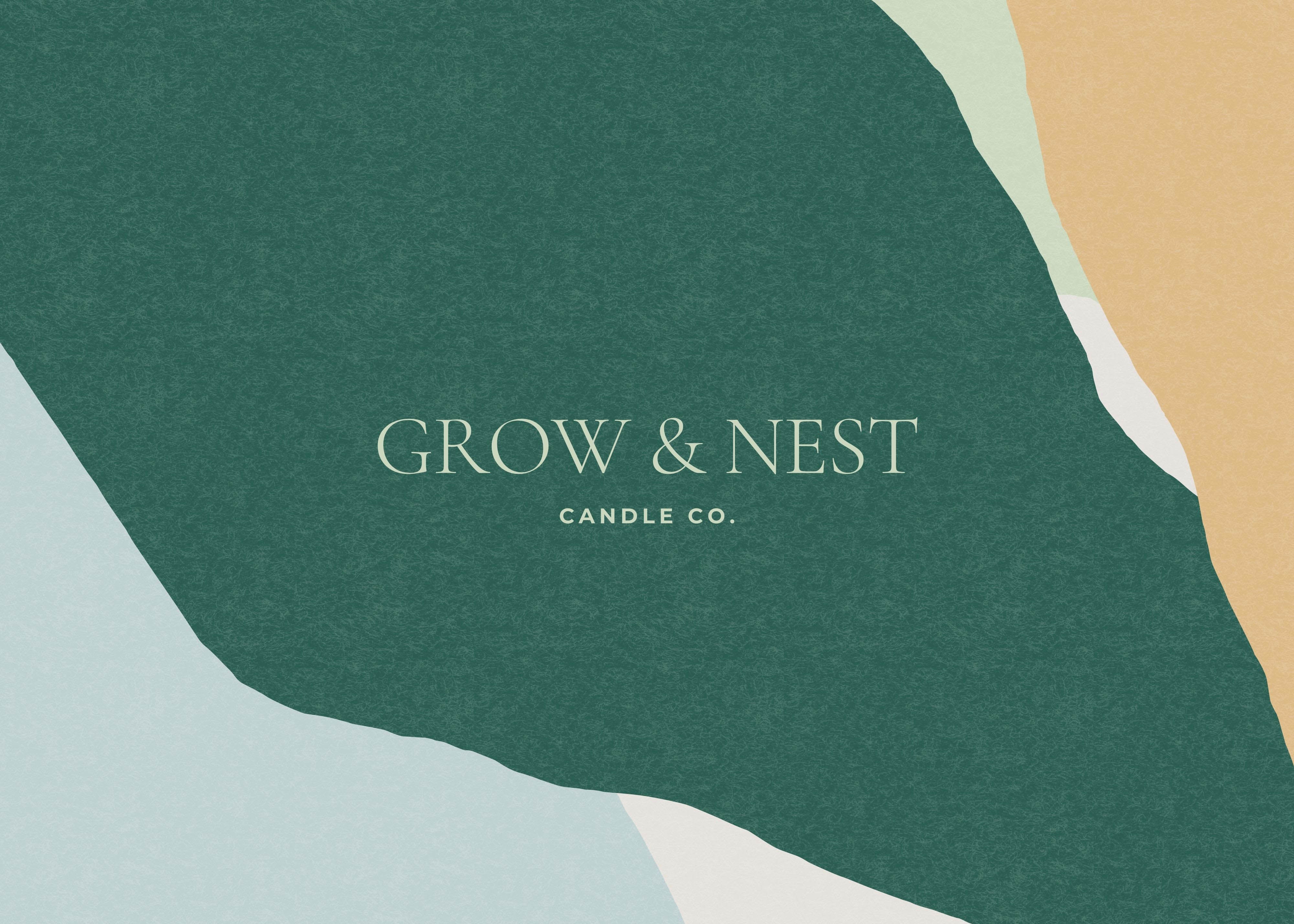 elegant logo design for a candle company