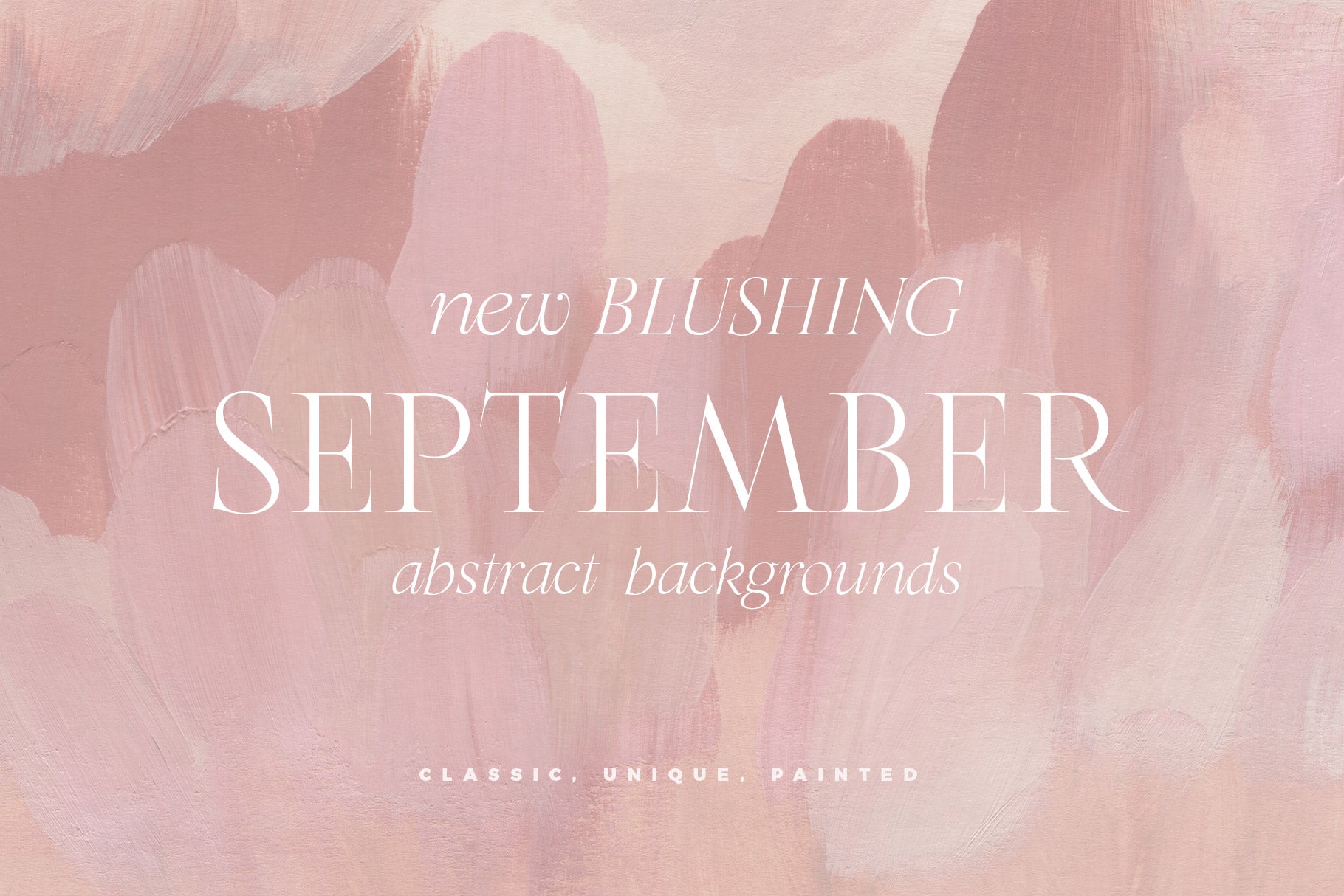 pink abstract painted background