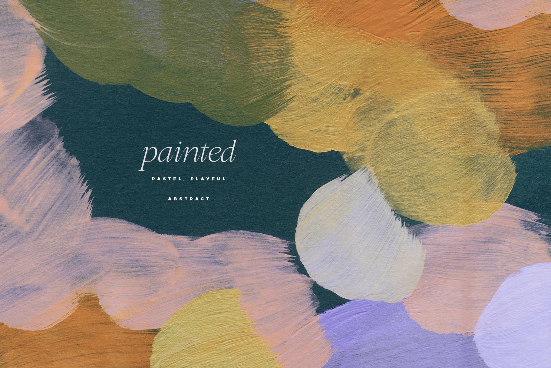 vibrant painted acrylic texture