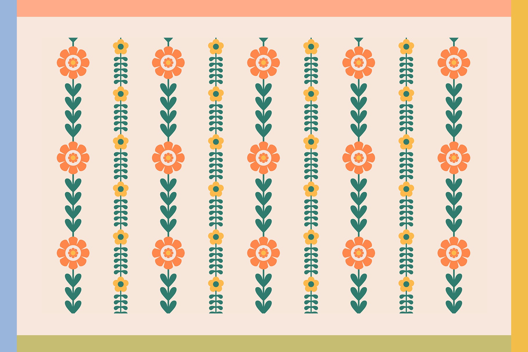 Polish folk flowers png files