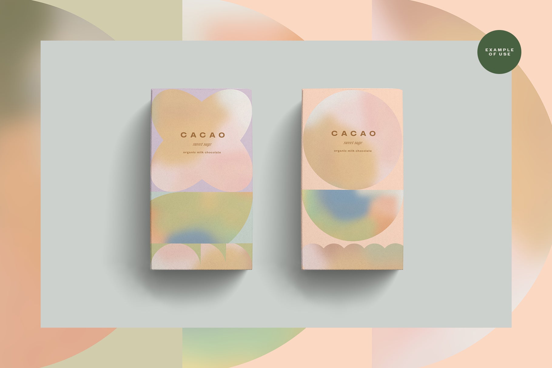 modern gradient shapes png files