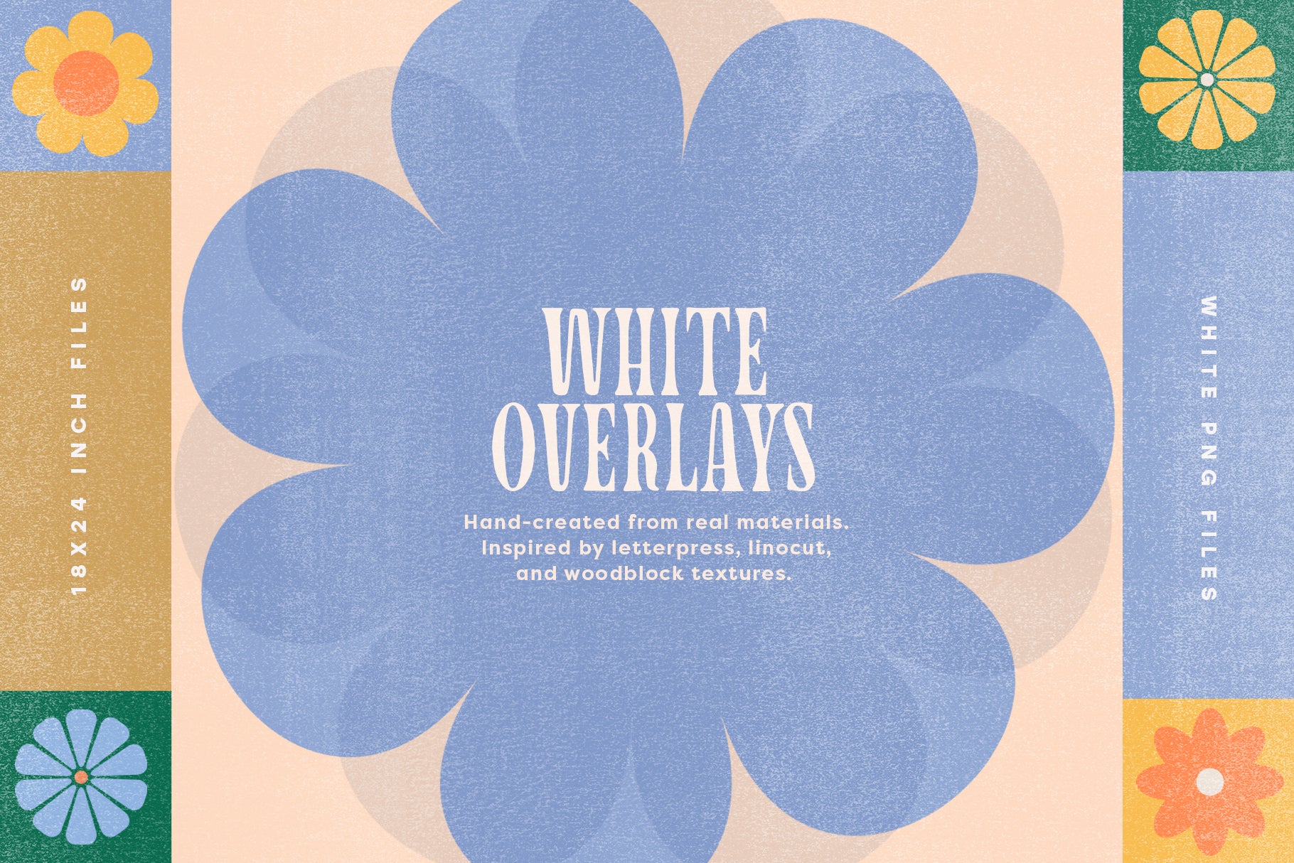 white texture overlays for photoshop and procreate