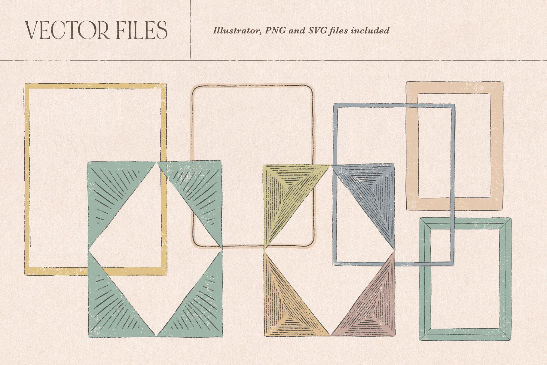 Colored borders and frames png files