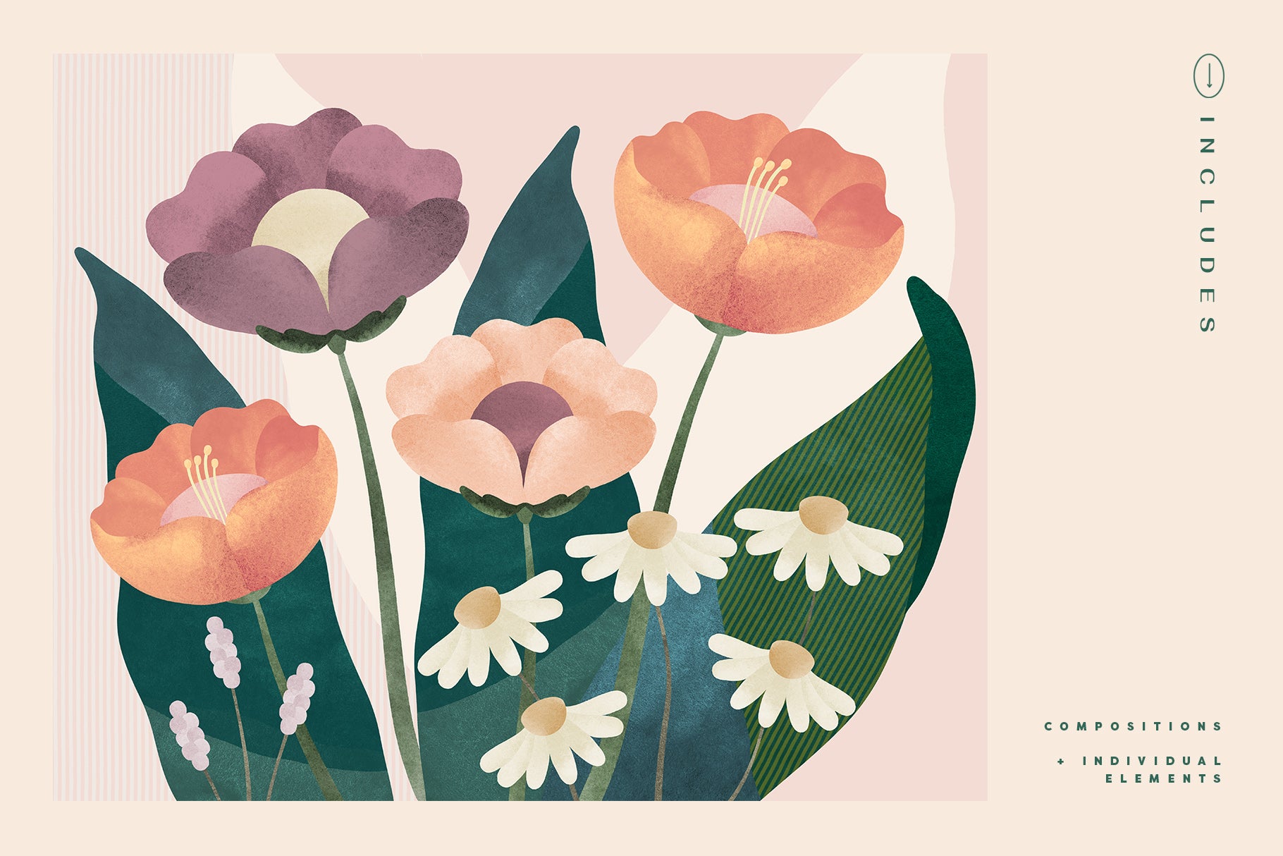 Painted Flowers & Compositions