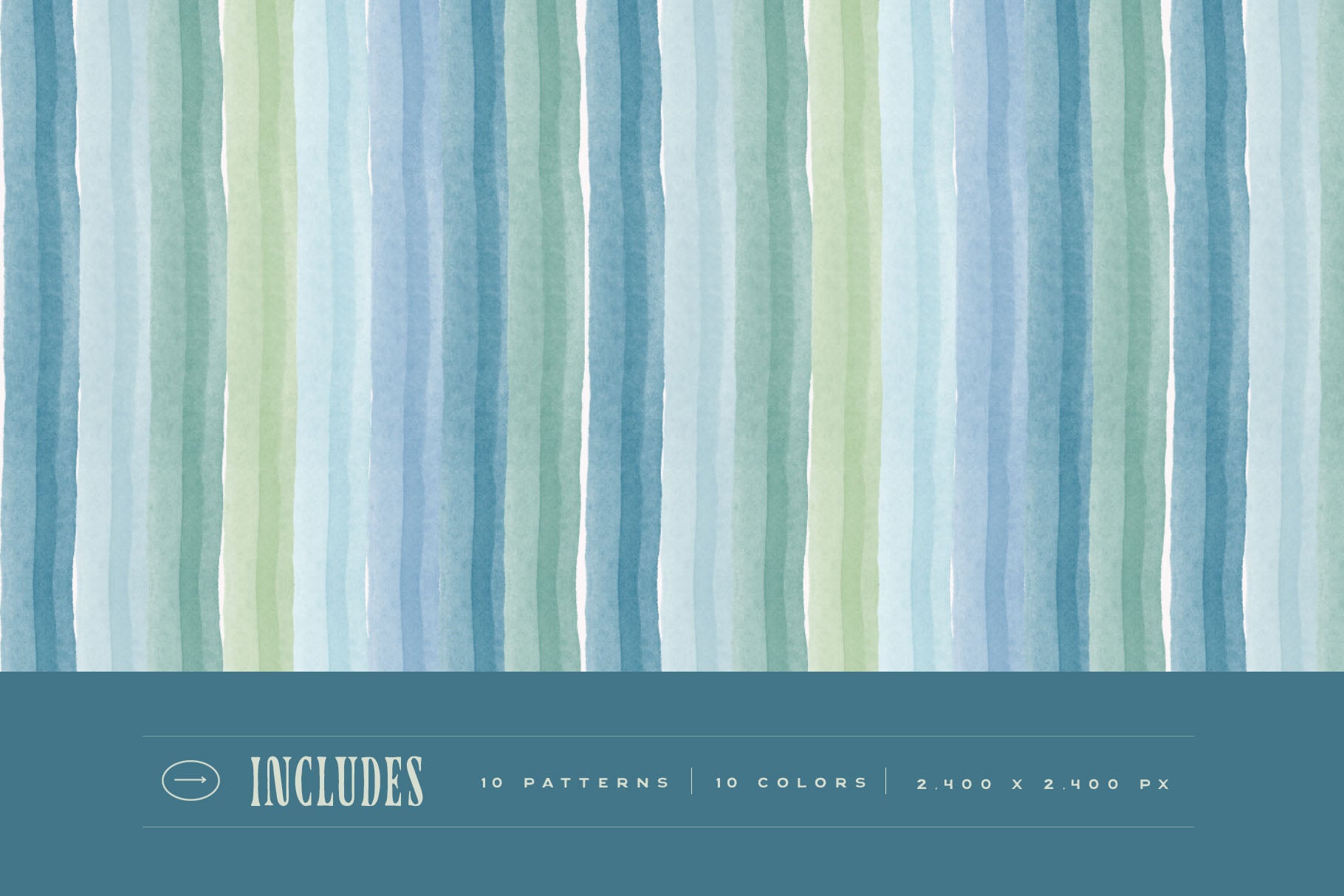 blue and green stripped background