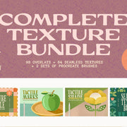 Complete Texture & Procreate Brushes Bundle