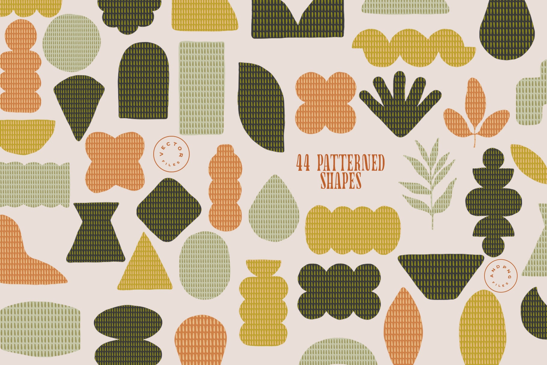 Textured Shapes, Posters &amp; Patterns