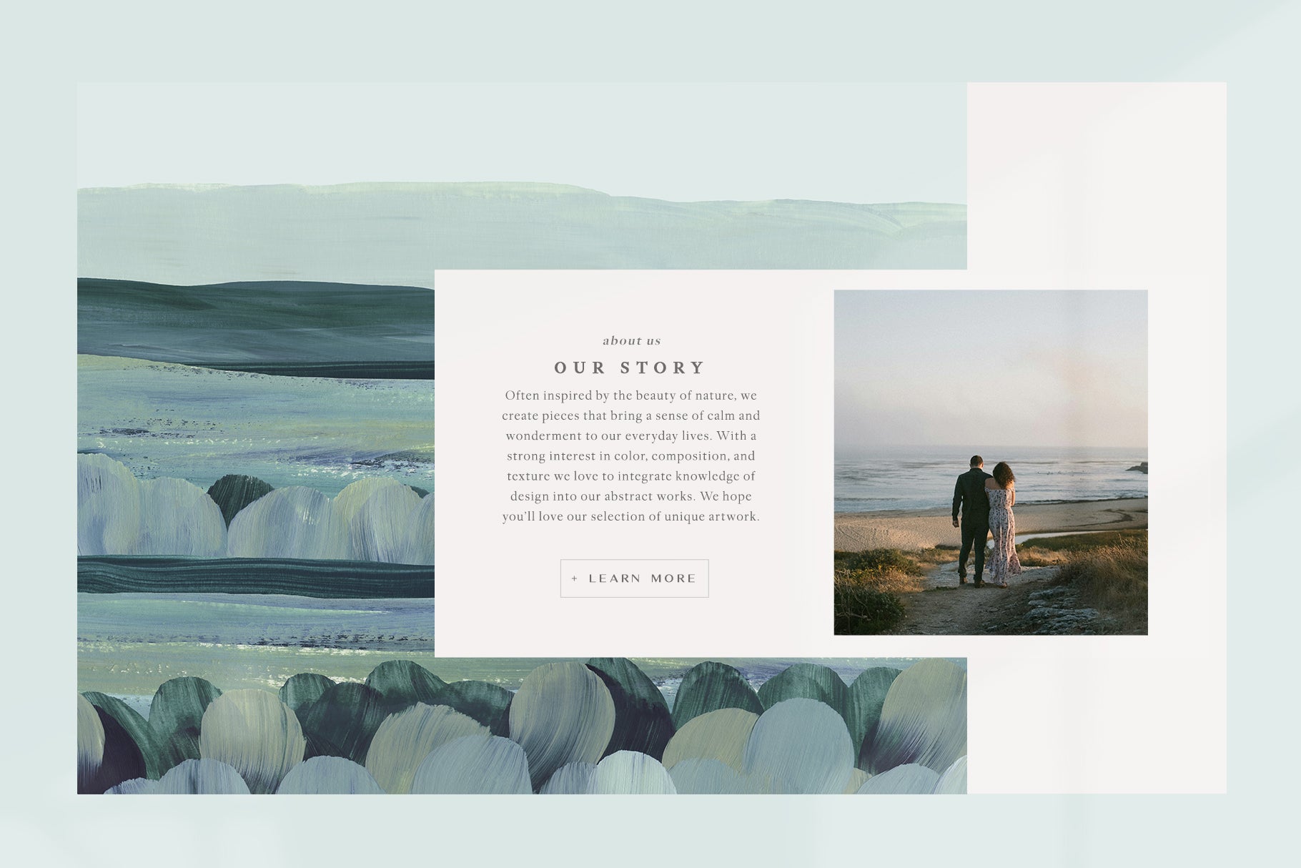 Meadow - Painted Artistic Landscapes
