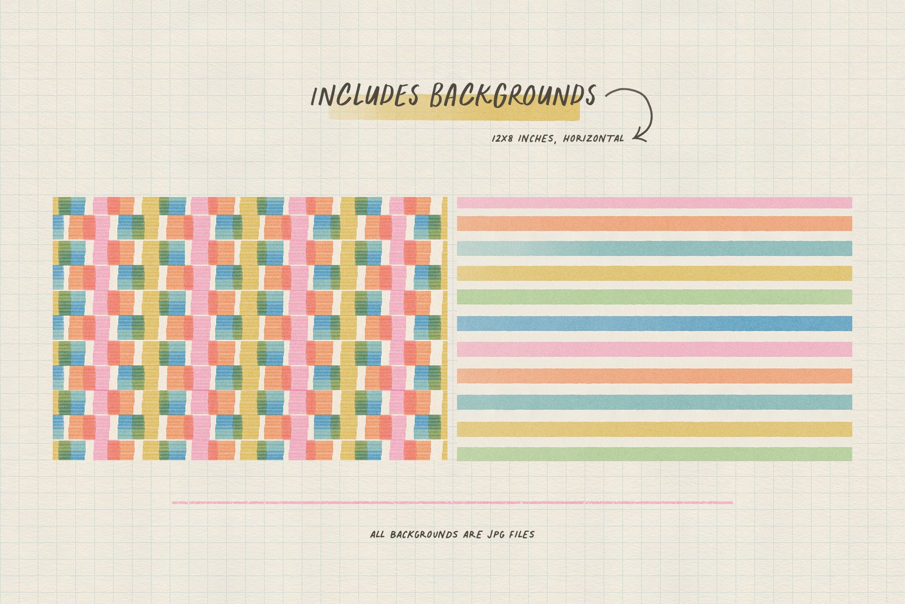 bright and colorful backgrounds