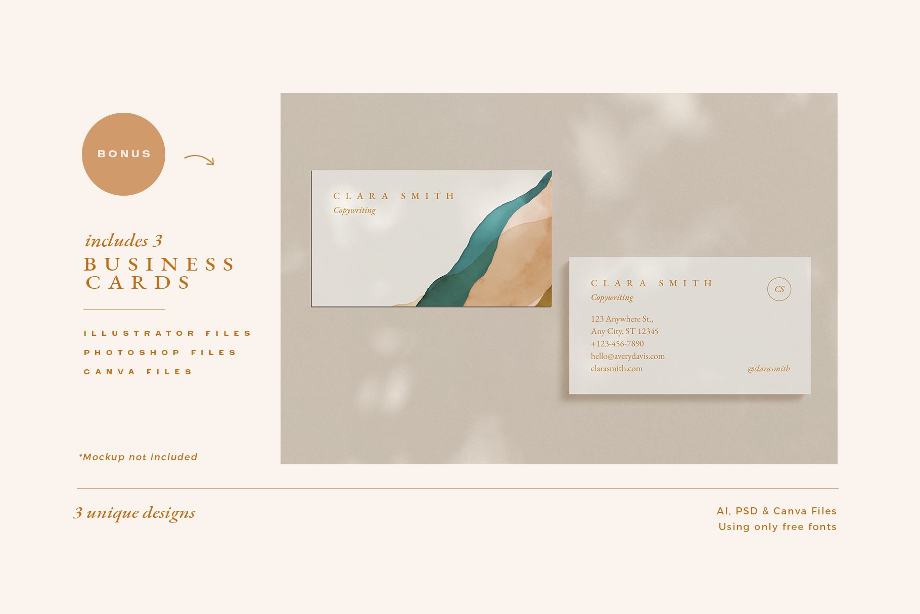 business card design