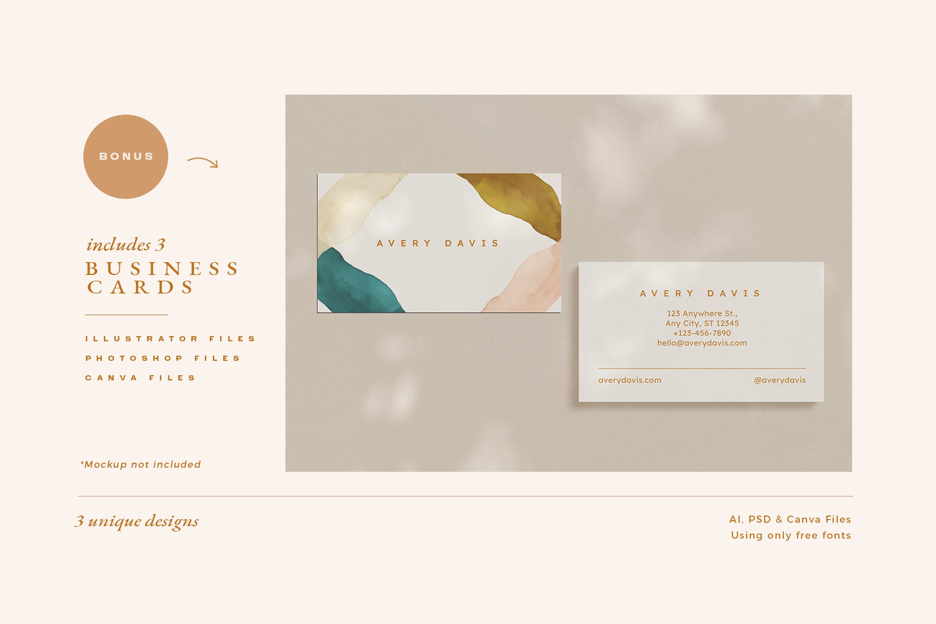 business card design