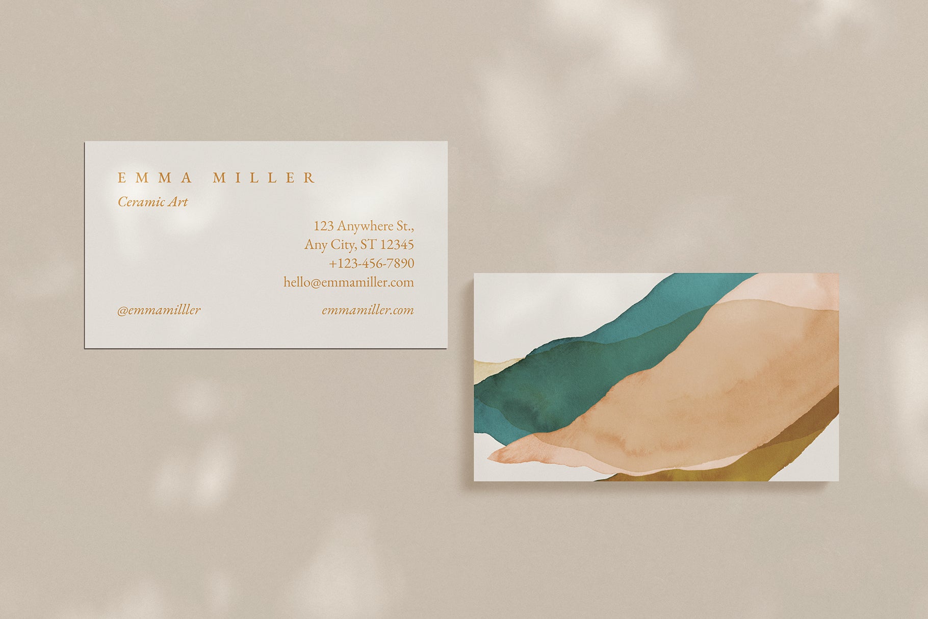 business card design