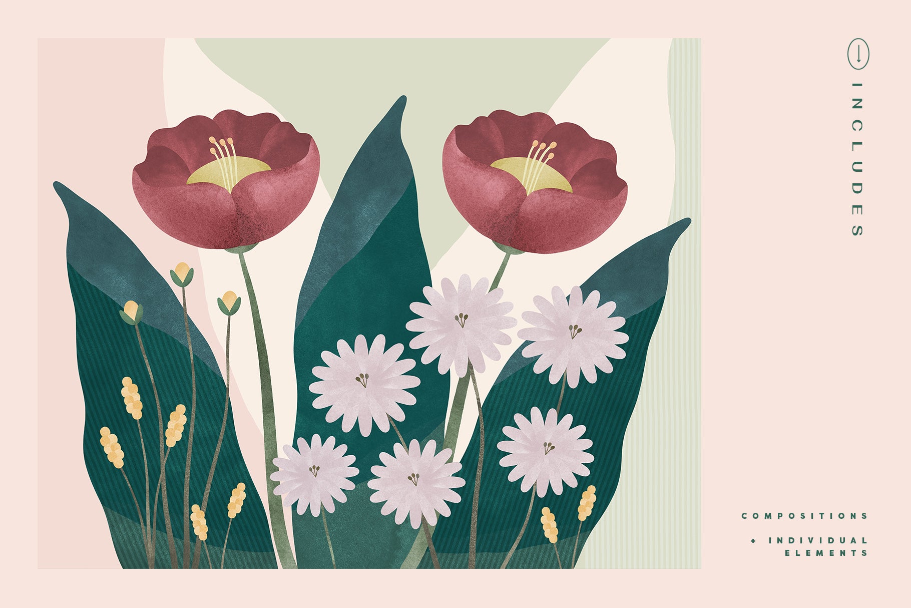 Painted Flowers &amp; Compositions