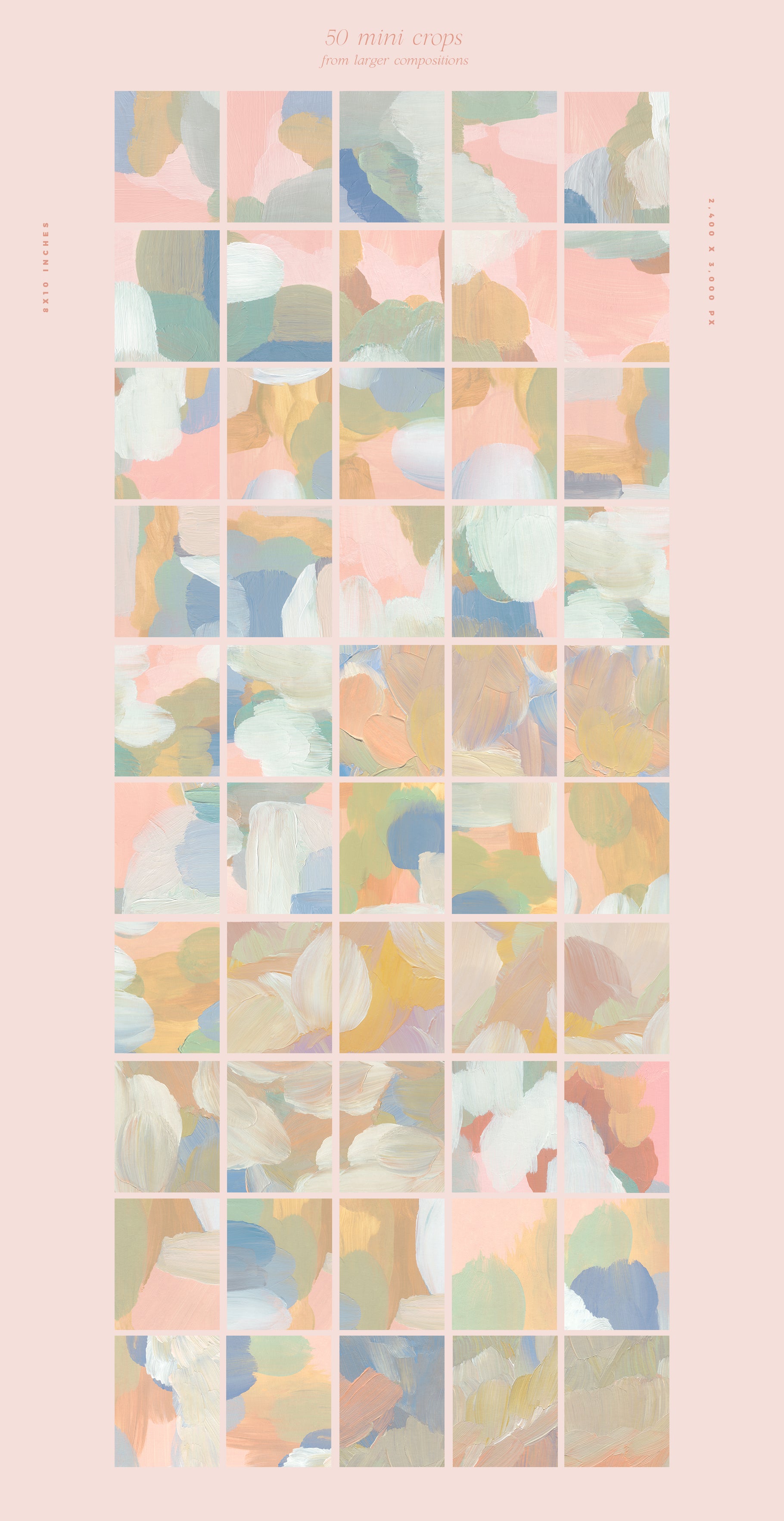 pastel abstract painted acrylic backgrounds