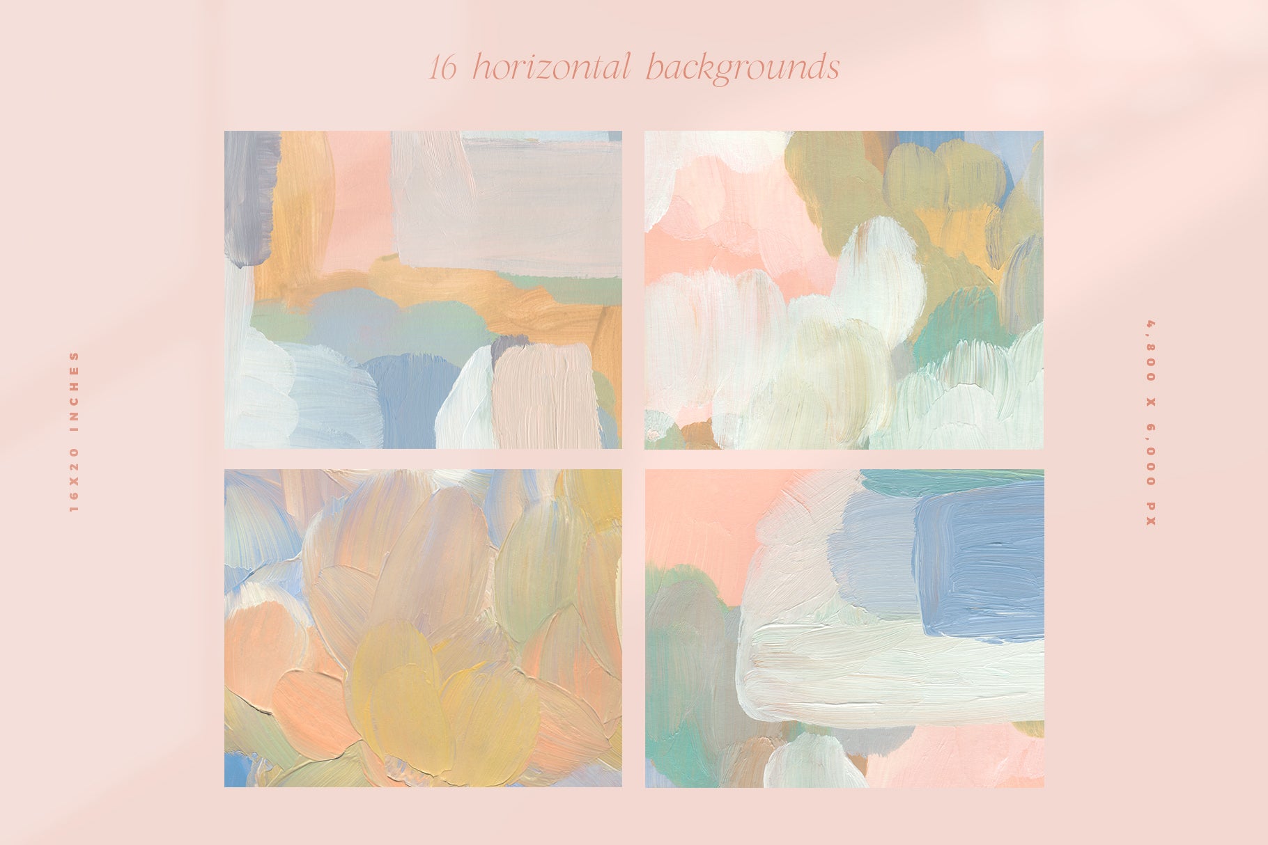 pastel abstract painted acrylic backgrounds