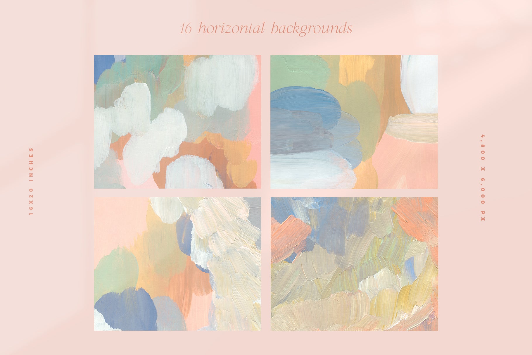 pastel abstract painted acrylic backgrounds