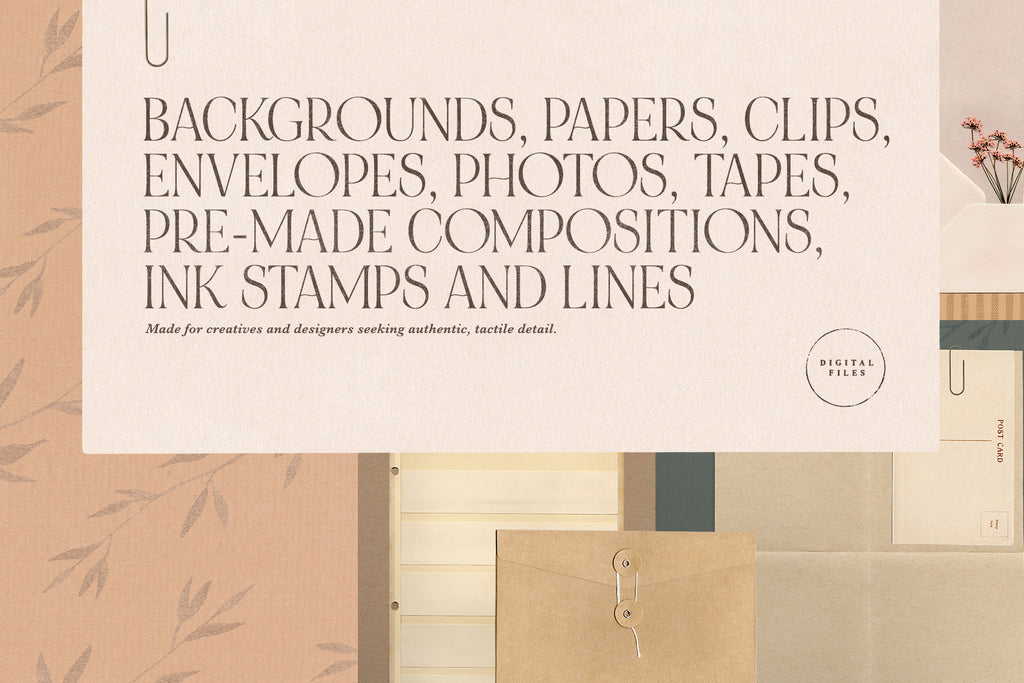 Paper NoteโNostalgic Design Toolkit โ Little Valley Studio