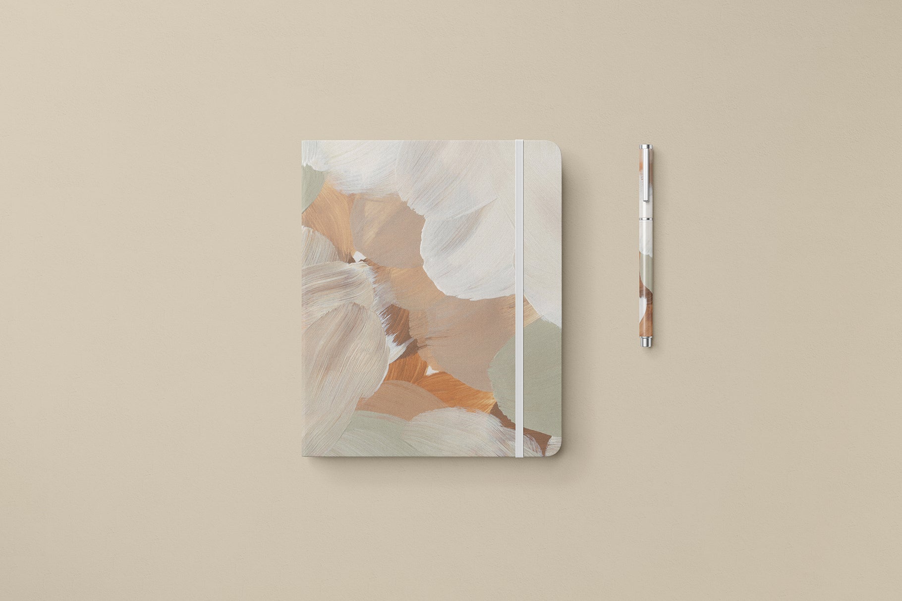 modern painted acrylic texture