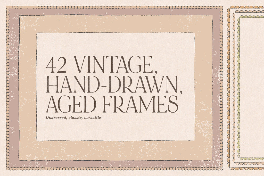 Paper Note—Vintage Frames – Little Valley Studio