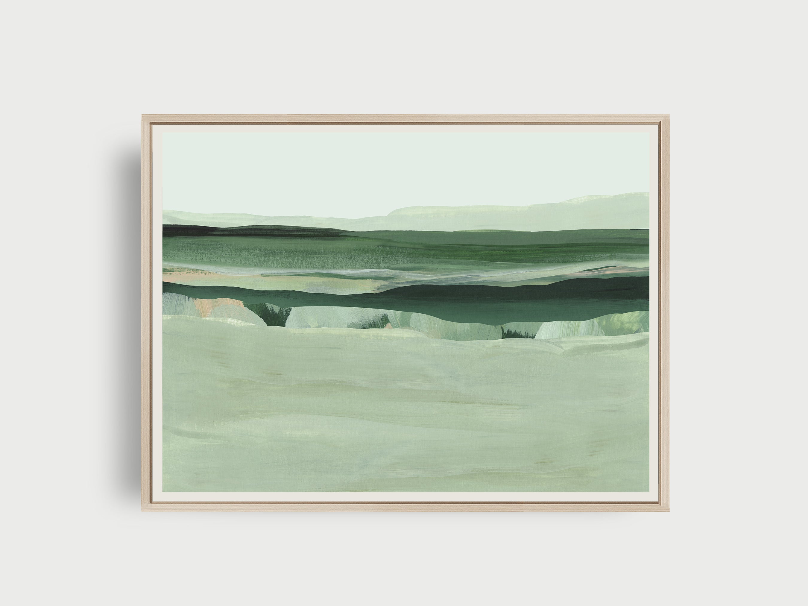minimal landscape wall art