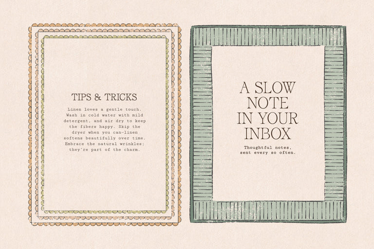 Paper Note—Vintage Frames – Little Valley Studio