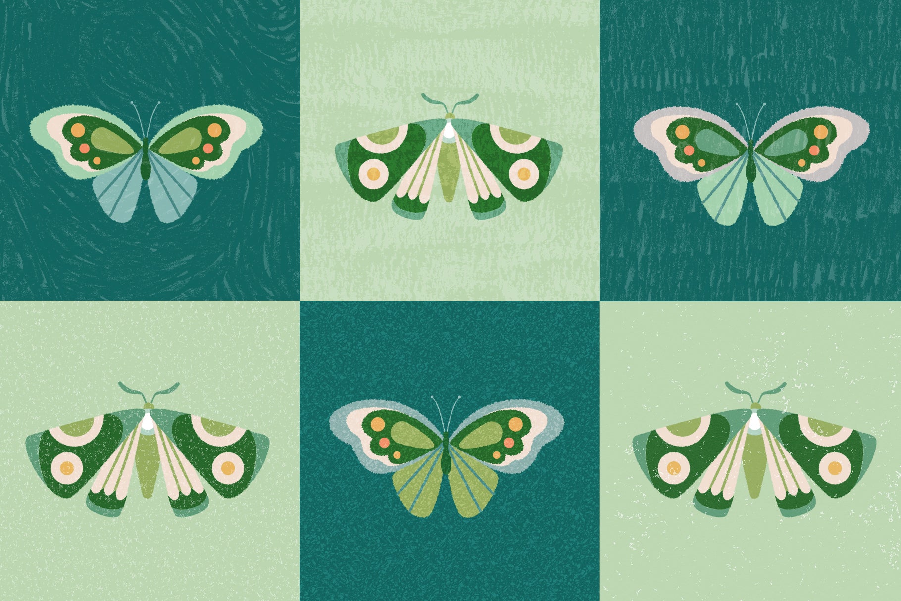 Hand drawn texture overlays for art and illustration 