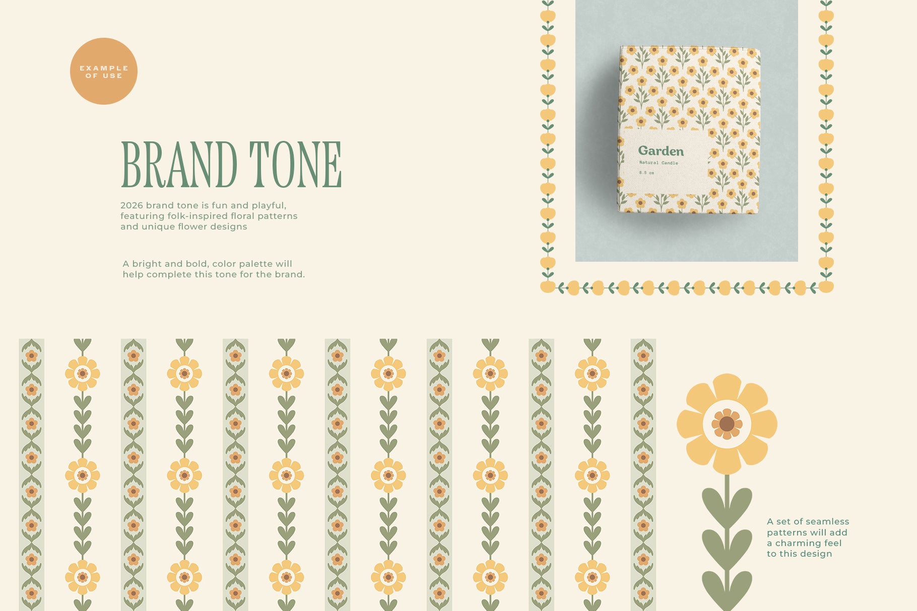 cottagecore branding idea
