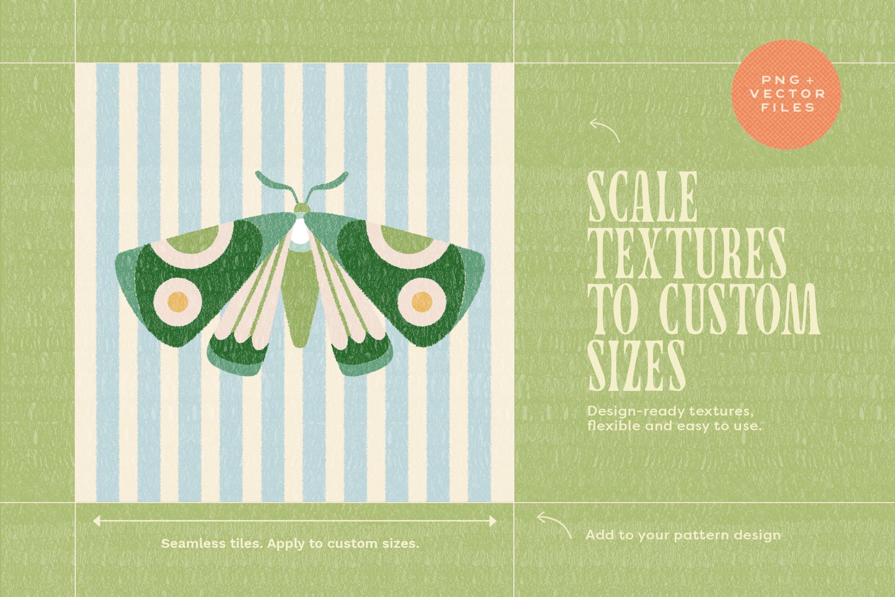 Hand drawn textures for seamless pattern design 