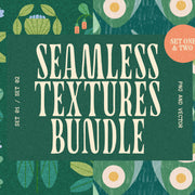Seamless white textures bundle for Illustrator and Photoshop
