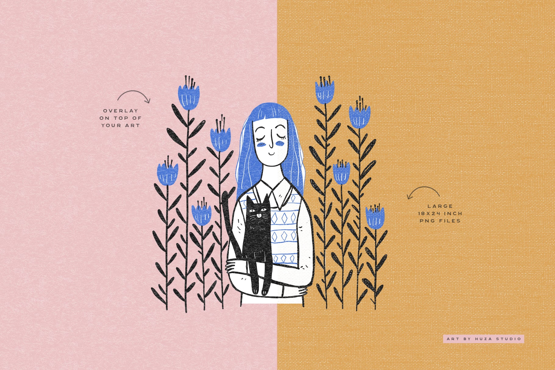 texture overlay for art