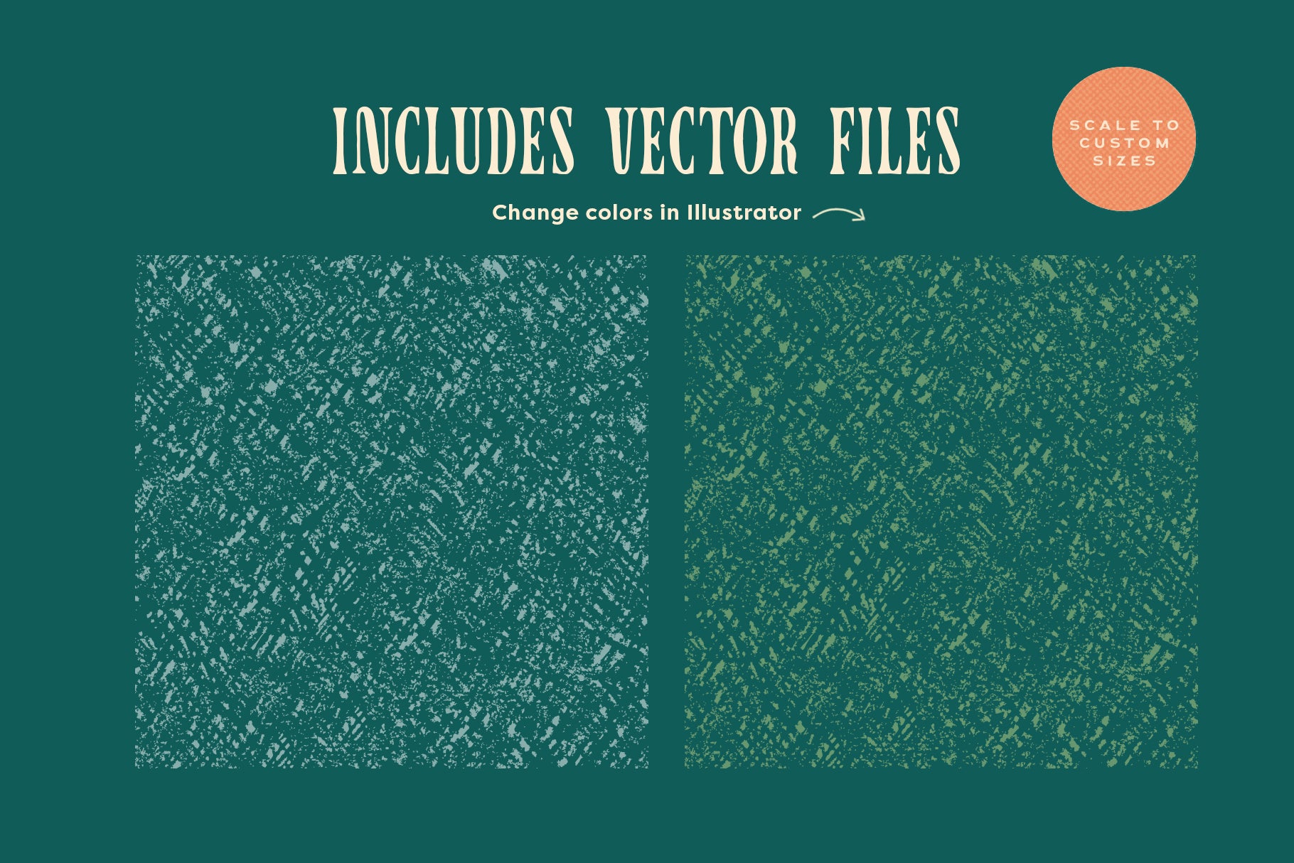 Textured pattern swatches for adobe illustrator and photoshop 