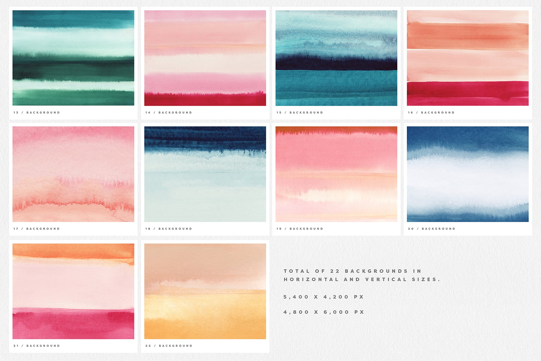 colorful watercolor backgrounds