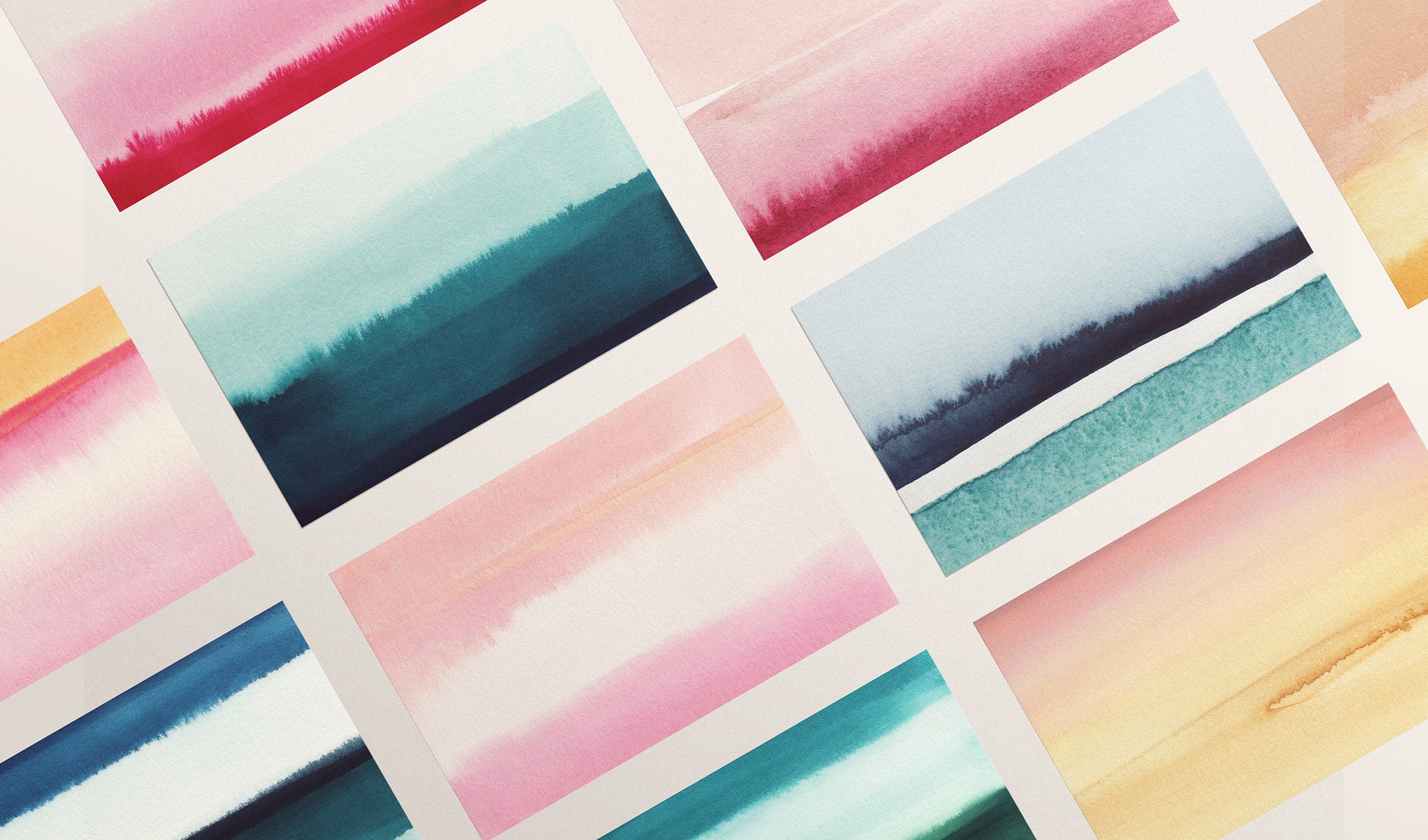 colorful watercolor backgrounds